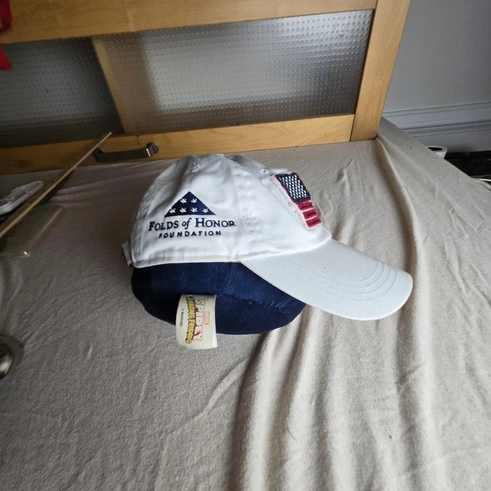 Scott A McIntosh Memorial Classic Folds of Honor Hat With US flag embroidered